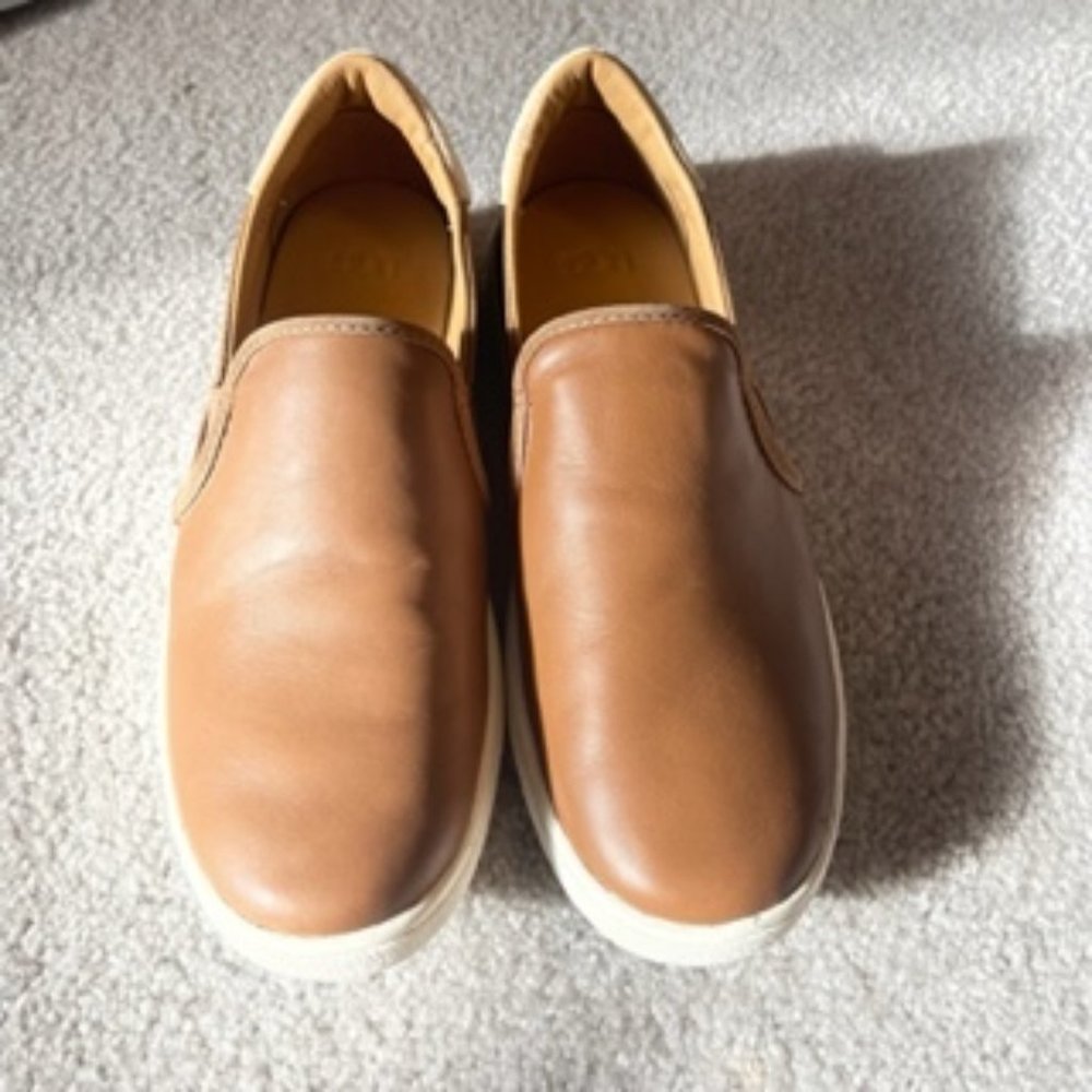 UGG Tan Slip-on shoes.  Size 8.5.  Excellent condition.
